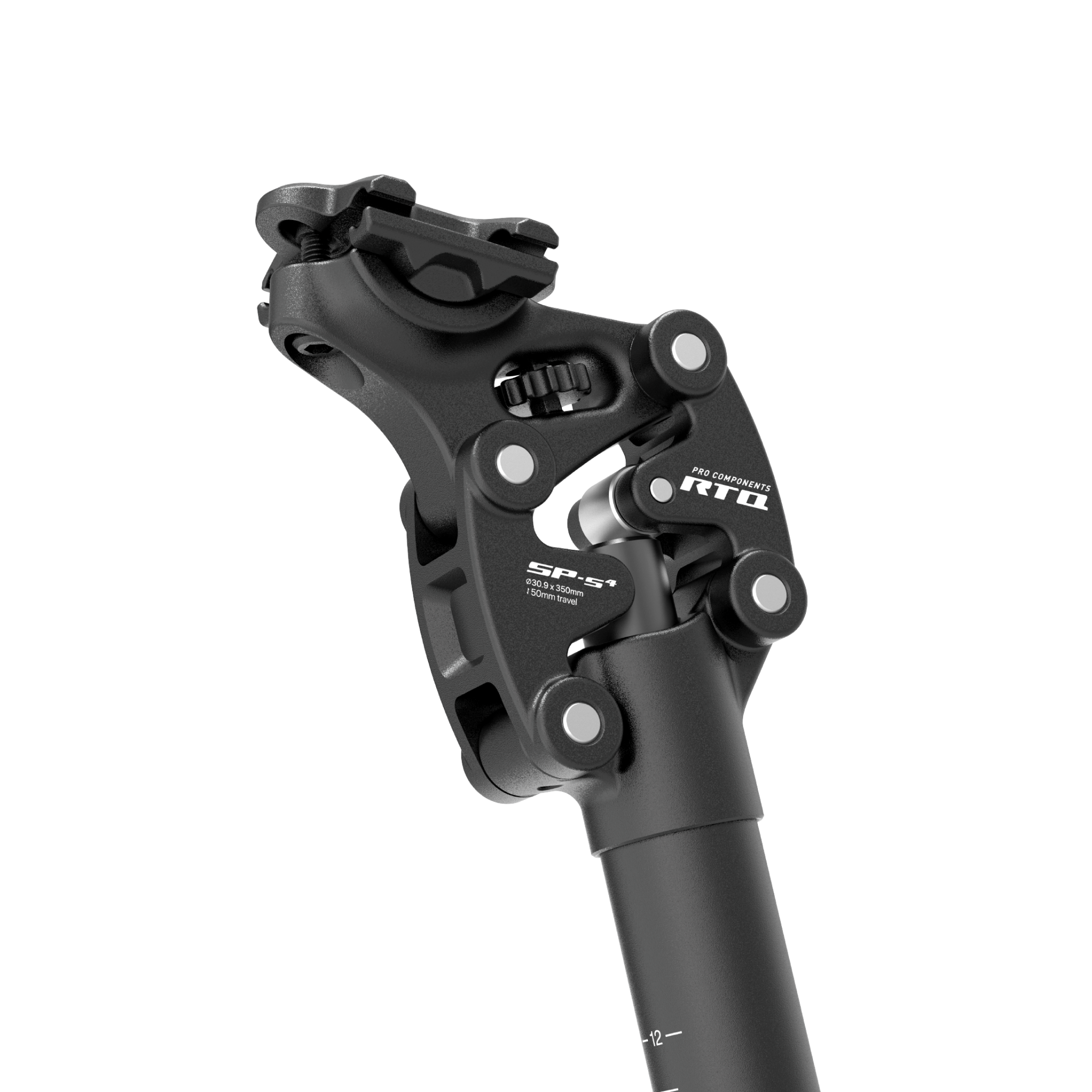 Velotric Suspension Seatpost 2.0 with adjustable 50mm suspension for comfortable rides