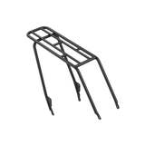 Black rear rack for Velotric Discover 1, holds up to 55 lbs.