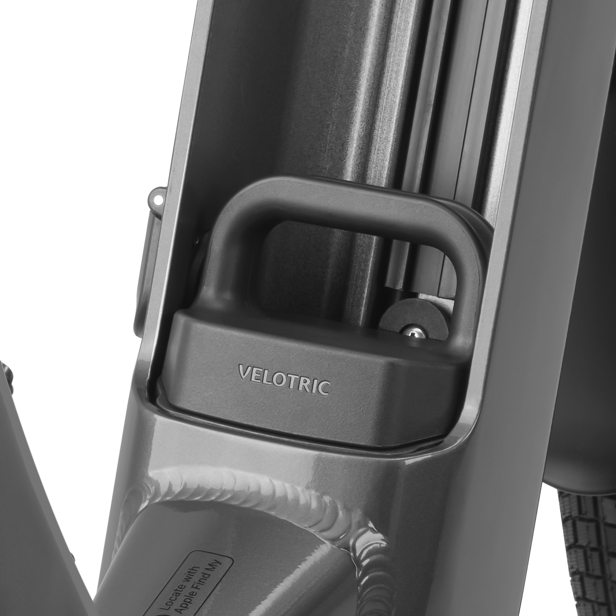 Velotric terminal cover for battery protection on Discover 2 & Summit 1 E-Bikes