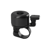 Velotric small black bike bell with a thumb lever for easy installation