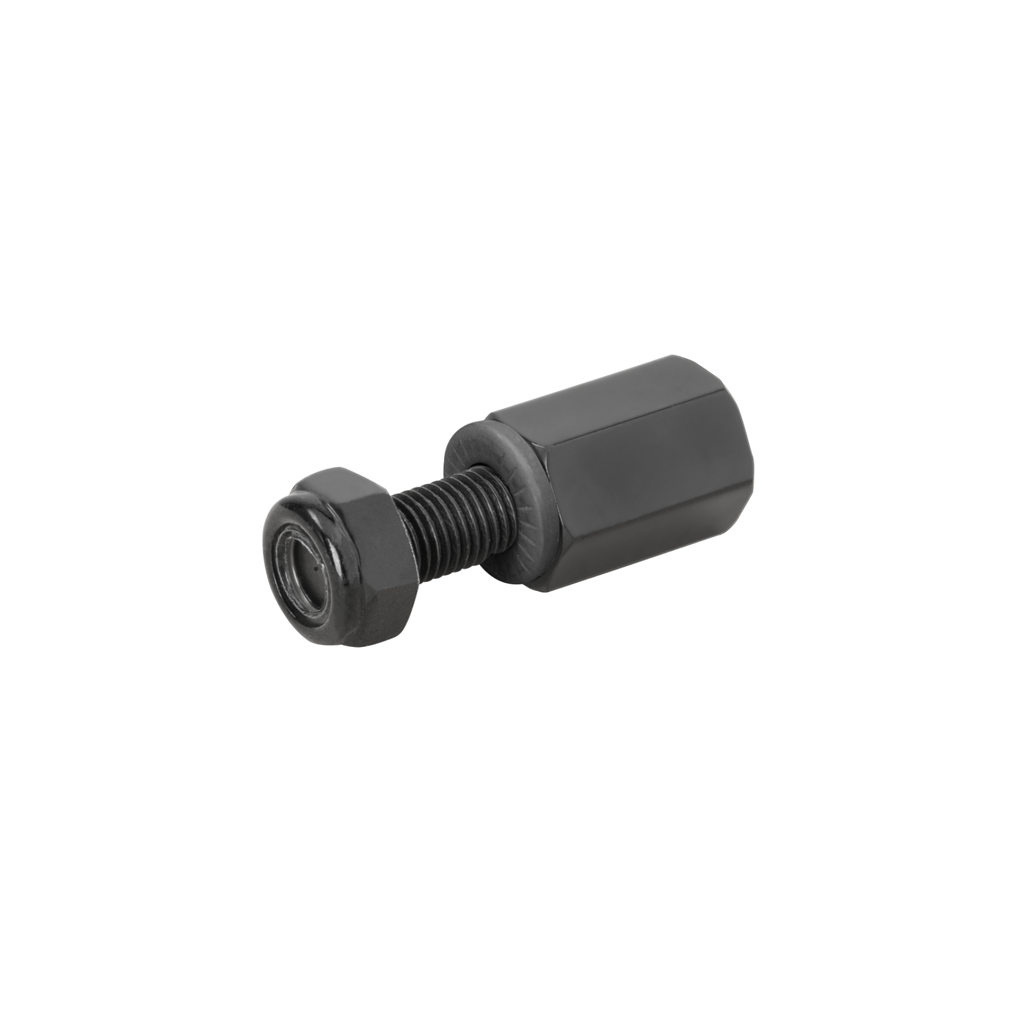 Black trailer coupler nut and bolt for Velotric eBike