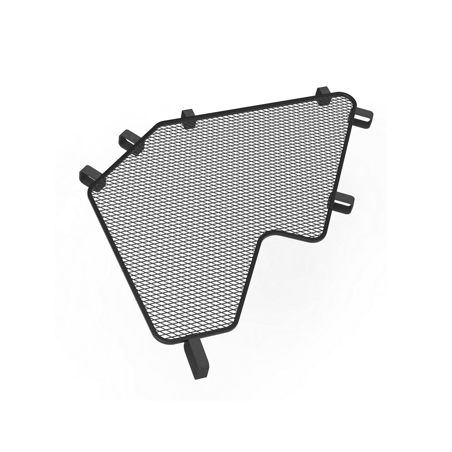 Durable mesh wheel guard for electric bike safety