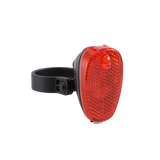 Red rear light for Velotric e-bikes with easy installation and battery-powered.