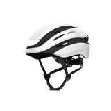 Lumos Ultra Standard Helmet in white and black with adjustable rear safety light.
