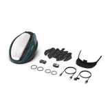 Lumos Ultra Helmet Bundle with helmet, adjustable visor, and charging accessories.