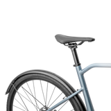 Close-up view of Velotric T1 electric bike fender and seat