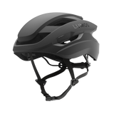 Lumos Ultra Fly bike helmet in matte black with safety features.